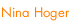 Nina Hoger